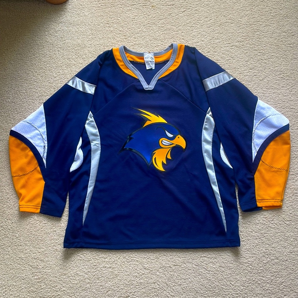 University of Delaware Blue Hens Ice Hockey Jersey Youth XL